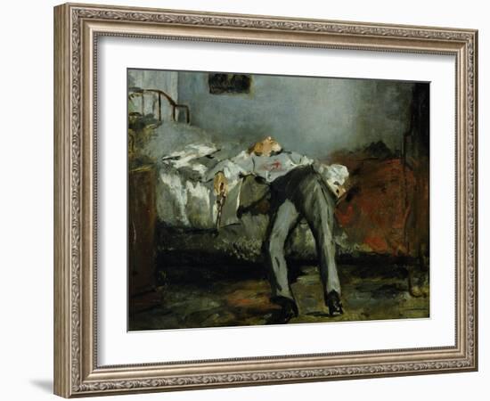 The Suicide-Edouard Manet-Framed Giclee Print