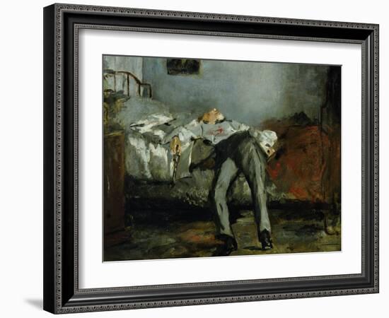 The Suicide-Edouard Manet-Framed Giclee Print