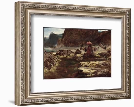 The Sultan and his Camp by the Enchanted Lake, 1888-Albert Goodwin-Framed Premium Giclee Print