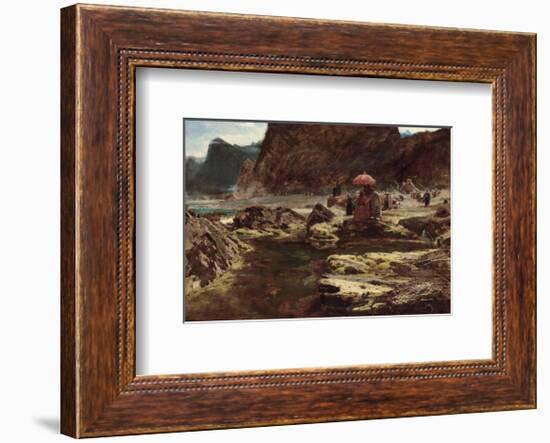 The Sultan and his Camp by the Enchanted Lake, 1888-Albert Goodwin-Framed Premium Giclee Print