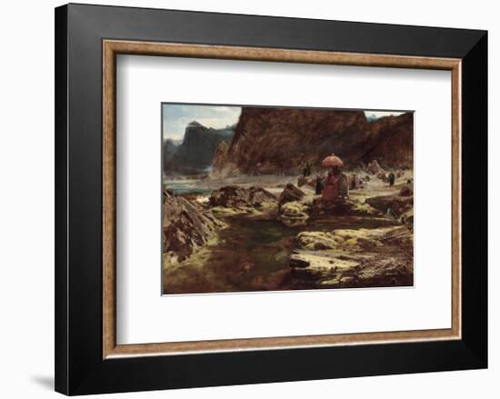 The Sultan and his Camp by the Enchanted Lake, 1888-Albert Goodwin-Framed Premium Giclee Print