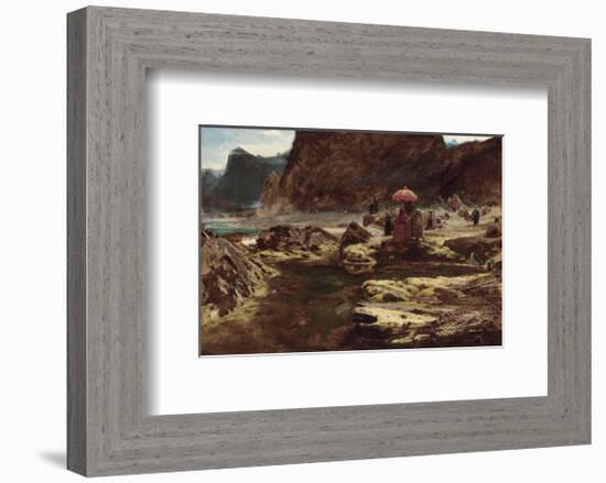 The Sultan and his Camp by the Enchanted Lake, 1888-Albert Goodwin-Framed Premium Giclee Print