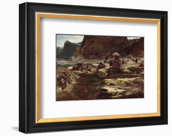 The Sultan and his Camp by the Enchanted Lake, 1888-Albert Goodwin-Framed Premium Giclee Print