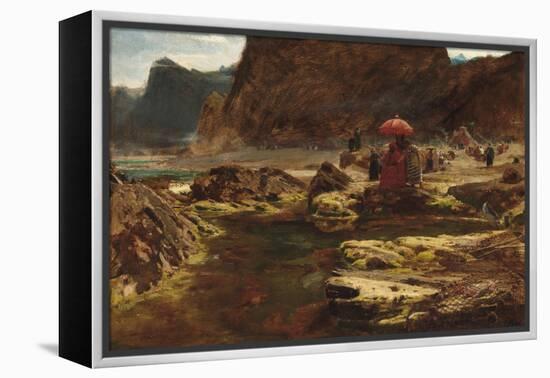 The Sultan and His Camp by the Enchanted Lake, 1888-Albert Goodwin-Framed Premier Image Canvas