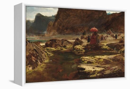 The Sultan and His Camp by the Enchanted Lake, 1888-Albert Goodwin-Framed Premier Image Canvas