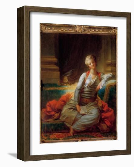 The Sultan Has the Pearl, 18Th Century (Oil on Canvas)-Jean-Honore Fragonard-Framed Giclee Print
