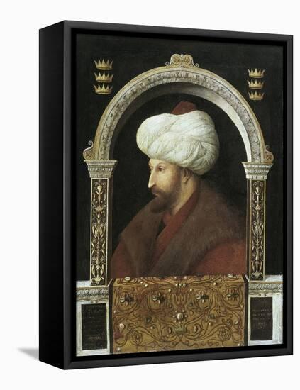 The Sultan Mehmet II-Gentile Bellini-Framed Stretched Canvas