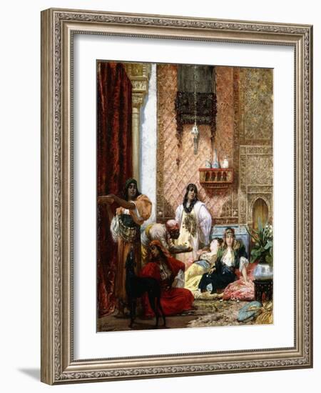 The Sultan's Favourites, 1875-Georges Clairin-Framed Giclee Print