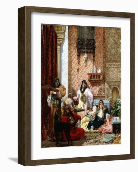 The Sultan's Favourites, 1875-Georges Clairin-Framed Giclee Print