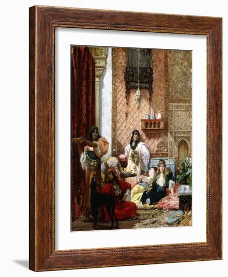 The Sultan's Favourites, 1875-Georges Clairin-Framed Giclee Print