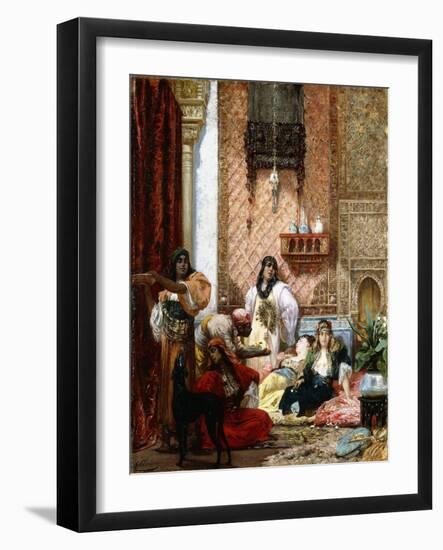 The Sultan's Favourites, 1875-Georges Clairin-Framed Giclee Print