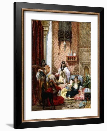 The Sultan's Favourites, 1875-Georges Clairin-Framed Giclee Print