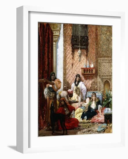 The Sultan's Favourites, 1875-Georges Clairin-Framed Giclee Print