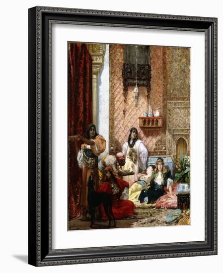 The Sultan's Favourites, 1875-Georges Clairin-Framed Giclee Print