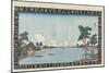 The Sumida River, 1830-1844-Keisai Eisen-Mounted Giclee Print