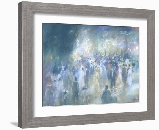 The Summer Bal-Lucien Frank-Framed Giclee Print