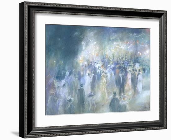 The Summer Bal-Lucien Frank-Framed Giclee Print