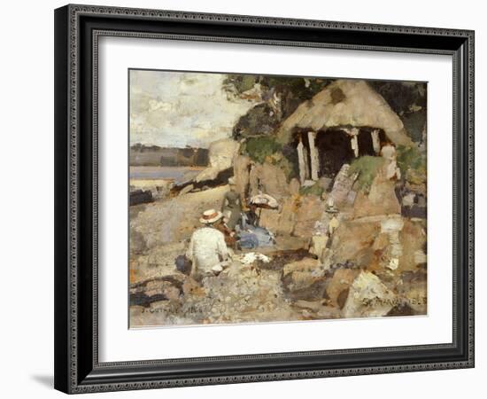 The Summer House, St. Mary's Isle, Kirkcudbright, 1886-Sir James Guthrie-Framed Giclee Print