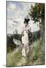 The Summer Stroll, 1873-Giovanni Boldini-Mounted Giclee Print