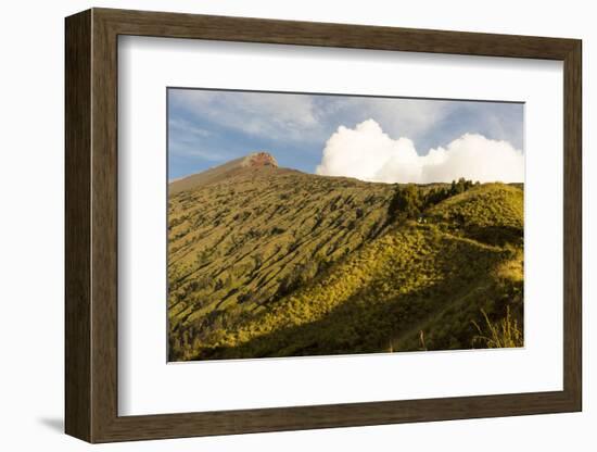 The Summit of the Gunung Rinjani-Christoph Mohr-Framed Photographic Print