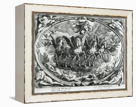 The Sun, 16th Century-Jan van der Straet-Framed Premier Image Canvas