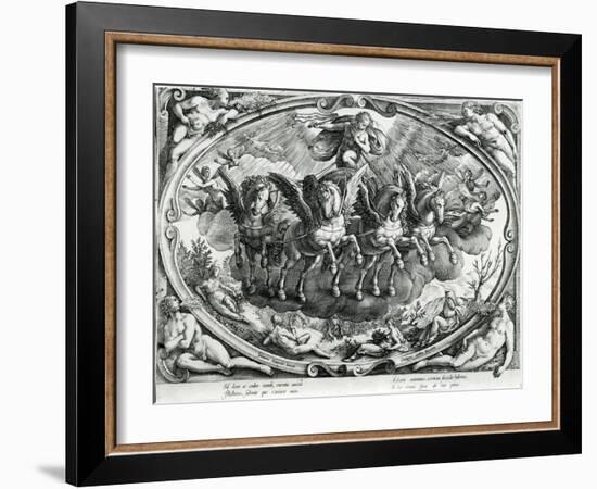 The Sun, 16th Century-Jan van der Straet-Framed Giclee Print