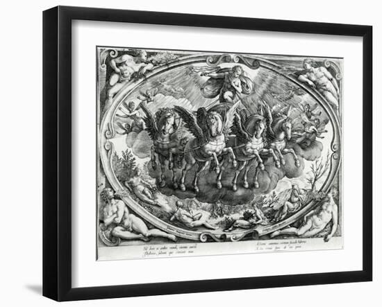 The Sun, 16th Century-Jan van der Straet-Framed Giclee Print