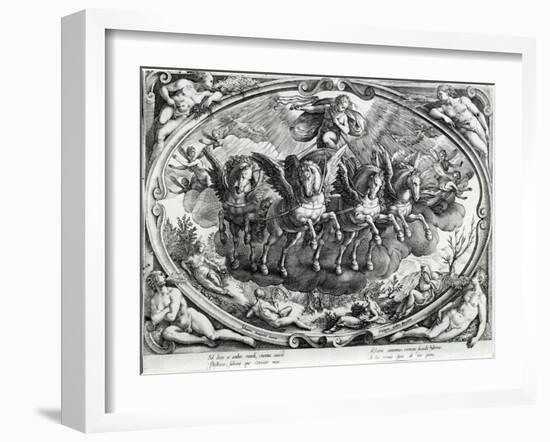The Sun, 16th Century-Jan van der Straet-Framed Giclee Print