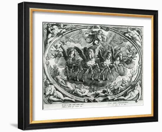 The Sun, 16th Century-Jan van der Straet-Framed Giclee Print