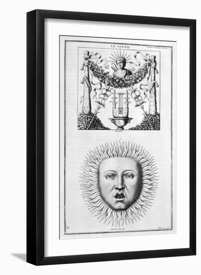 The Sun, 1757-null-Framed Giclee Print