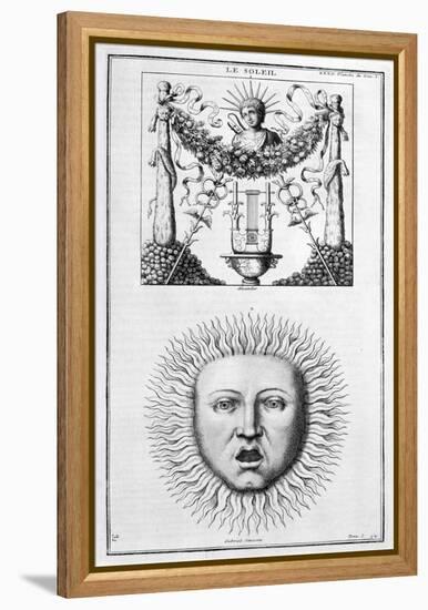 The Sun, 1757-null-Framed Premier Image Canvas