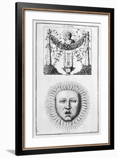 The Sun, 1757-null-Framed Giclee Print