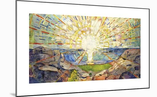 The Sun, 1911-Edvard Munch-Mounted Premium Giclee Print