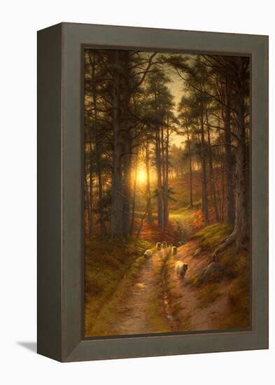 The Sun Fast Sinks in the West-Joseph Farquharson-Framed Premier Image Canvas