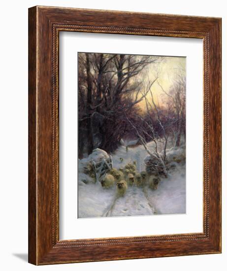 The Sun Had Closed the Winter Day, 1904-Joseph Farquharson-Framed Giclee Print