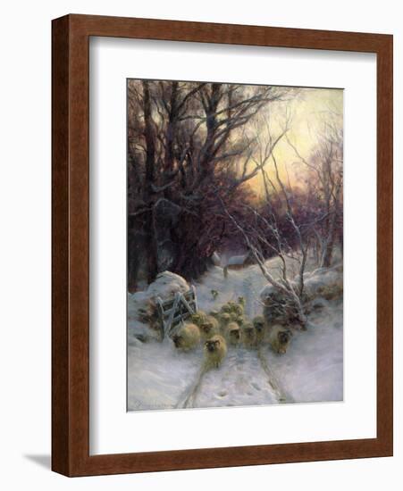 The Sun Had Closed the Winter Day, 1904-Joseph Farquharson-Framed Giclee Print