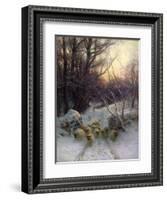 The Sun Had Closed the Winter Day, 1904-Joseph Farquharson-Framed Giclee Print
