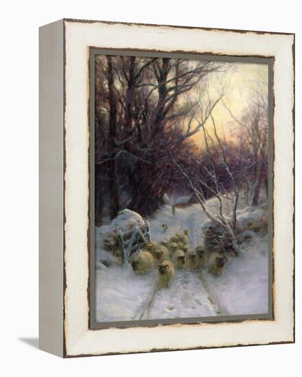 The Sun Had Closed the Winter Day, 1904-Joseph Farquharson-Framed Premier Image Canvas