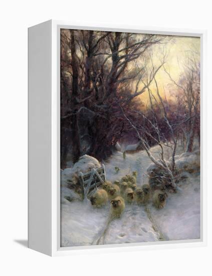 The Sun Had Closed the Winter Day, 1904-Joseph Farquharson-Framed Premier Image Canvas