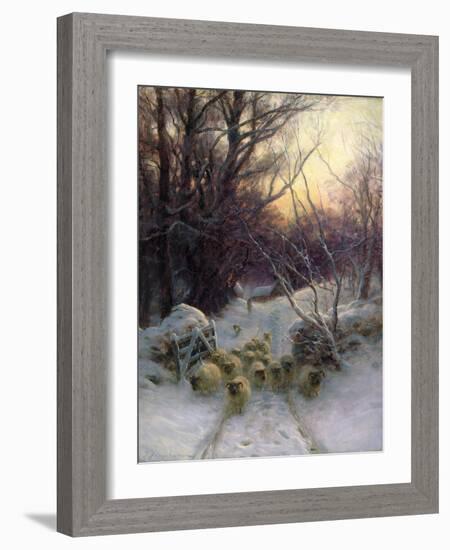 The Sun Had Closed the Winter Day, 1904-Joseph Farquharson-Framed Giclee Print