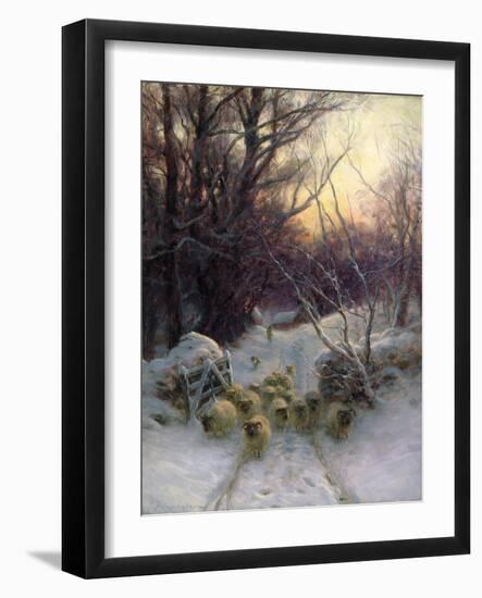 The Sun Had Closed the Winter Day, 1904-Joseph Farquharson-Framed Giclee Print