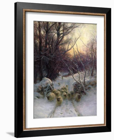 The Sun Had Closed the Winter Day, 1904-Joseph Farquharson-Framed Giclee Print