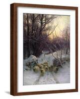 The Sun Had Closed the Winter Day, 1904-Joseph Farquharson-Framed Giclee Print