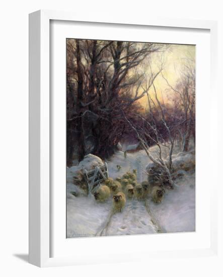 The Sun Had Closed the Winter Day, 1904-Joseph Farquharson-Framed Giclee Print