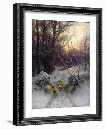 The Sun Had Closed the Winter Day, 1904-Joseph Farquharson-Framed Giclee Print