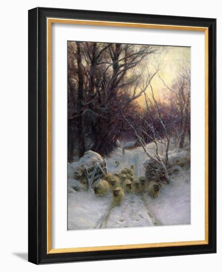 The Sun Had Closed the Winter Day, 1904-Joseph Farquharson-Framed Giclee Print