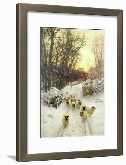 The Sun Had Closed the Winter's Day-Joseph Farquharson-Framed Giclee Print