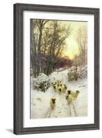 The Sun Had Closed the Winter's Day-Joseph Farquharson-Framed Giclee Print