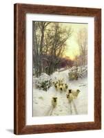 The Sun Had Closed the Winter's Day-Joseph Farquharson-Framed Giclee Print