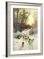 The Sun Had Closed the Winter's Day-Joseph Farquharson-Framed Giclee Print
